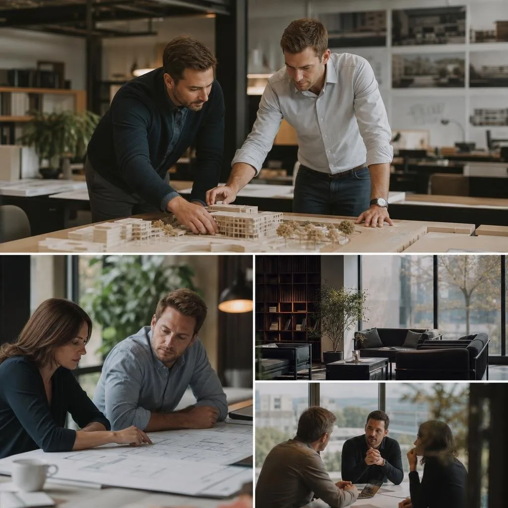 Property development firm office